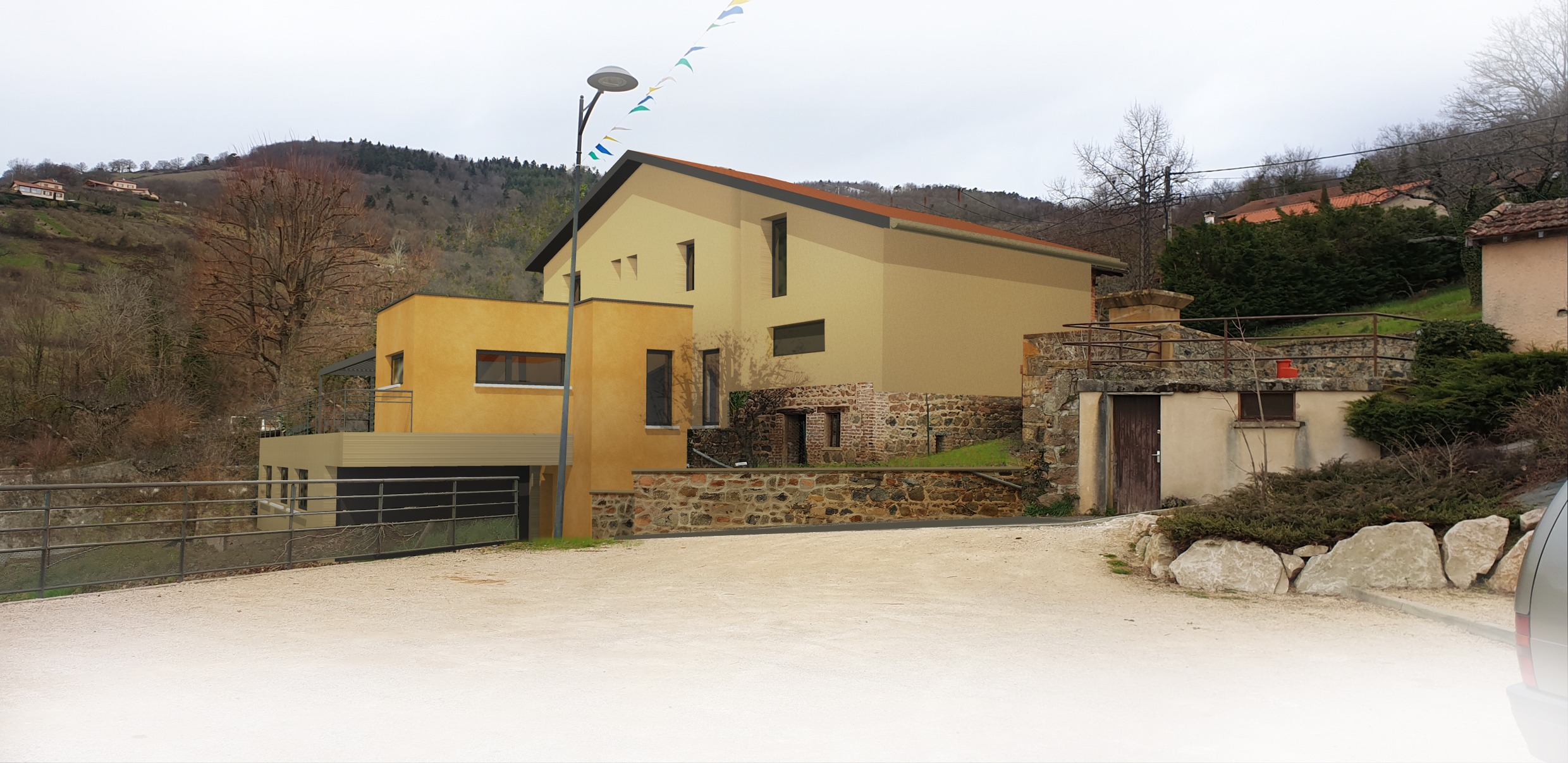 MAISON à SAINT JULIEN sur BIBOST